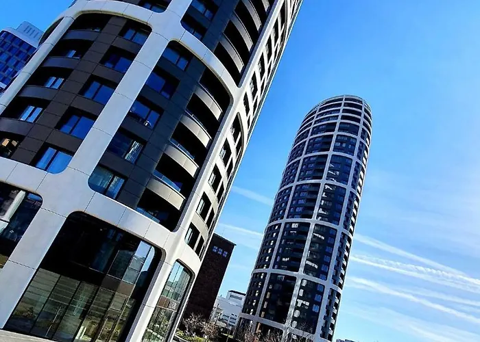 Apartmán Sky Park Centre 1br High Fl - Free Parking Bratislava