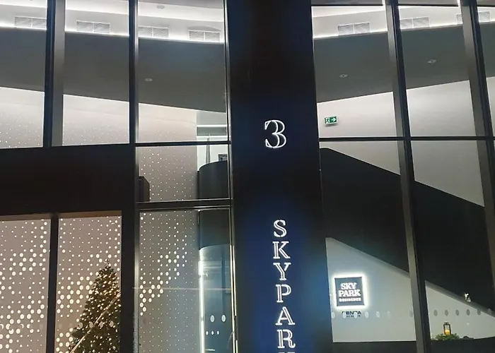 Appartement Sky Park Centre 1br High Fl - Free Parking *